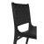Not Yet Made - Made To Order NOIR Dede Dining Chair, Leather, Black For Sale - Image 5 of 7