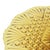 Art Deco Amber Cake Stand in Depression Glass For Sale - Image 5 of 16