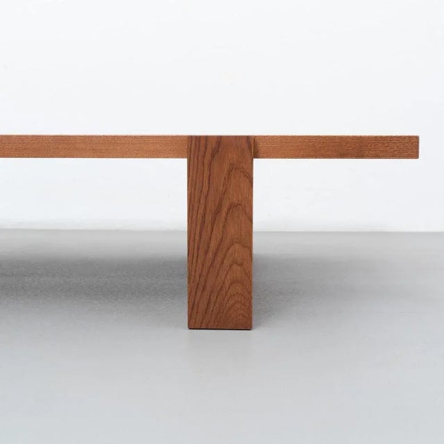 Solid Oak Low Table from Dada Est. For Sale - Image 4 of 14