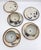 Ken Edwards 1960s El Palomar Tonala Coffee Tea Cups & Plates Mexico Folk Art Pottery - Set of 8 For Sale - Image 4 of 13