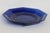 Deep Cobalt Blue Glass Plate 8 Sided Octagonal Small Dish Geometric Style 4879b For Sale In Miami - Image 6 of 10