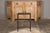 Narrow Side Table with Louis Vuitton Leather Top and Custom Metal Stand For Sale In Atlanta - Image 6 of 11