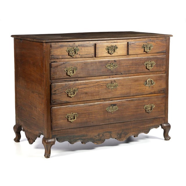 Brown King Jose Style Chest of Drawers, 1700s For Sale - Image 8 of 8