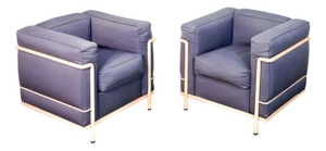 LC2 Armchairs by Le Corbusier for Cassina, Set of 2