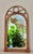 Large Spanish Rattan and Bamboo Arched Wall Mirror, 1960s For Sale - Image 11 of 11