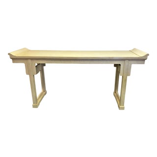 Michael Taylor for Baker Furniture Altar Style Console Table For Sale