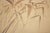 Textile "Duck", Showa Era Japanese Monochrome Watercolor Scroll Painting For Sale - Image 7 of 14