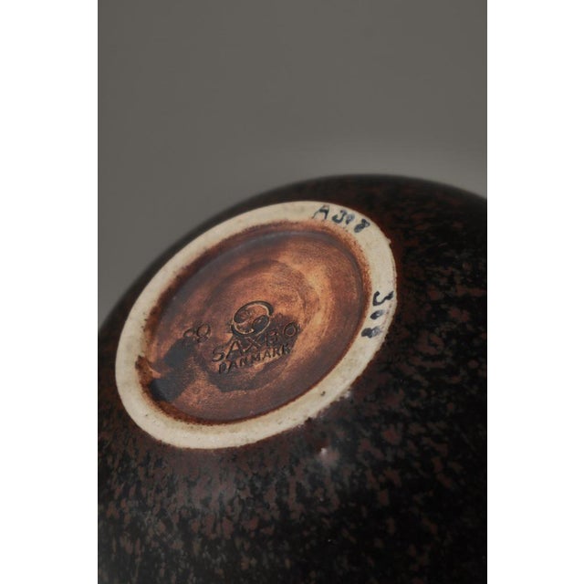 Scandinavian Modern Stoneware Jug attributed to Saxbo, Denmark, 1930s For Sale - Image 11 of 14