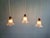 Art Deco Pendant Lights in Clear Glass, 1920s-1930s, Set of 3 For Sale - Image 6 of 17