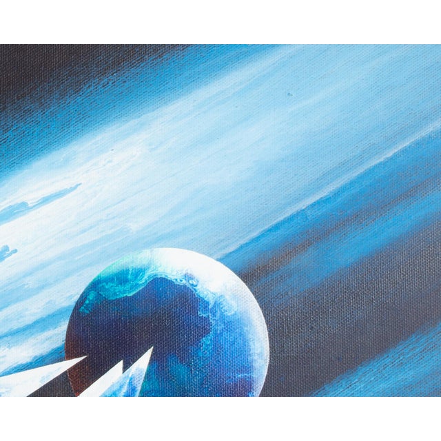 Acrylic Painting by James Cunningham For Sale In Indianapolis - Image 6 of 8