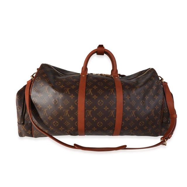 Contemporary x NBA Monogram Canvas Trio Pocket Keepall For Sale - Image 3 of 7