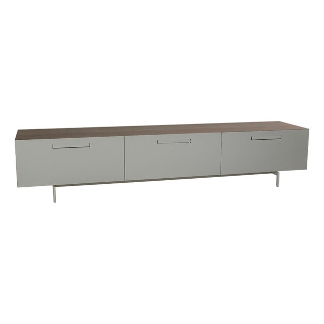 Grey-Brown Wooden Sideboard from Ligne Roset For Sale
