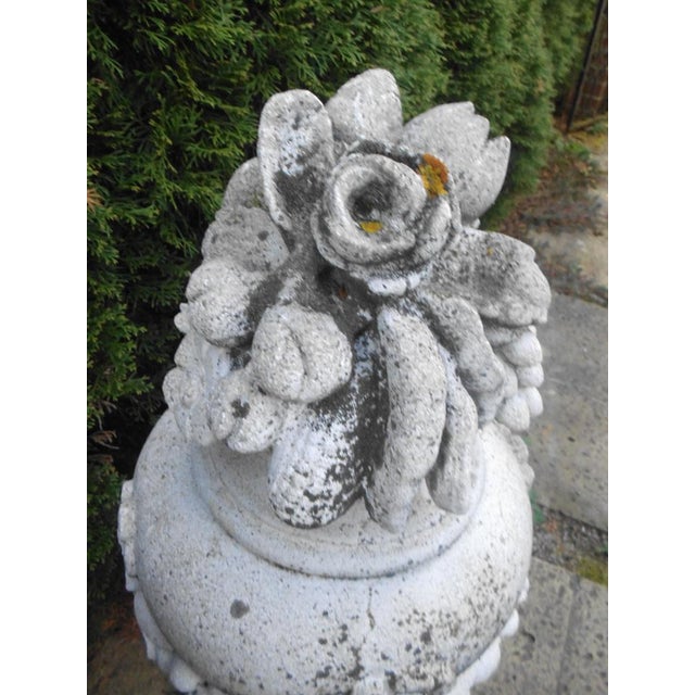 Cast Stone Garden Amphorae, 1980s, Set of 2 For Sale - Image 10 of 13