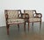 Vintage Neoclassical Open Armchairs (Set of 2) For Sale - Image 4 of 15