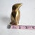Mid Century Brass Penguin Figurine Vintage 1970s Petite 3.5” Tall For Sale - Image 9 of 11