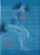 1968 pastel drawing of a male nude on blueprint paper by artist Katherine Yares. This comes from her student portfolio and...