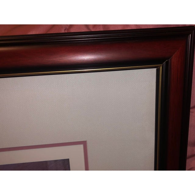 Wood 1989 Brenda Joysmith Signed Print "Memories of Waiting" For Sale - Image 7 of 12