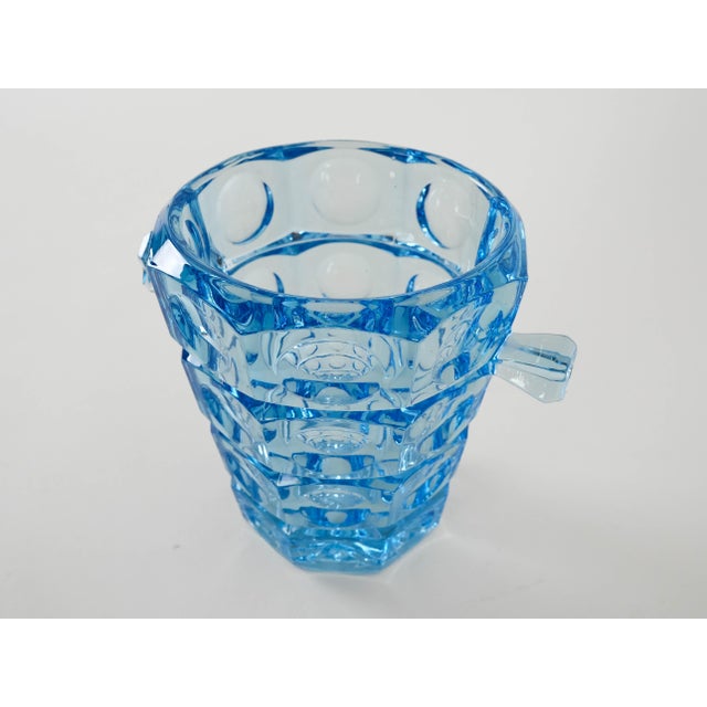 Ice Bucket by Rudolf Jurnikl for Sklo Union, 1950s For Sale - Image 6 of 8