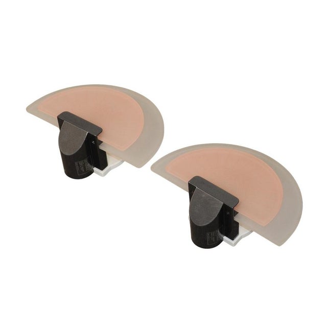Pink Diva Wall Lights from Arteluce, Italy, 1980s, Set of 2 For Sale - Image 10 of 10