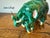 Pair of Sculpted Ceramic/Clay Whimsical Lion & Elephant Candlesticks For Sale - Image 15 of 15