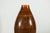 Large Artisan Ceramic Vase with Textured Amber-Brown Glaze and Teardrop Form For Sale - Image 18 of 18