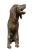 Chinese Painted and Carved Wood Dog For Sale - Image 3 of 9