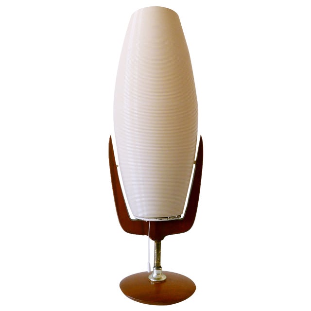 Large Mid-Century Modern Rotaflex Table Lamp by Yasha