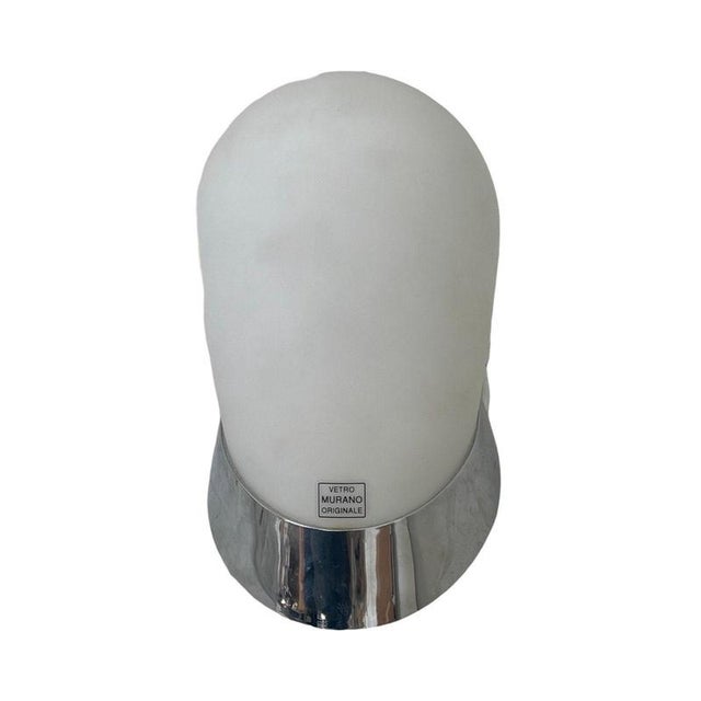 Oliva Murano Glass Wall Lamp by P. Bistacchi for Tre Ci Luce Milano For Sale - Image 4 of 9