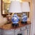 Chinese Pair of Chinese Blue and White Figural Decorated Ginger Jars Adapted Into Lamps For Sale - Image 3 of 12