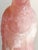 Chinese Antique Chinese Qing Dynasty Rose Quartz Guanyin Kwan Yin Figurine W/ Stand For Sale - Image 3 of 12