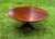 Antique Round Wooden Coffee Table For Sale - Image 4 of 5