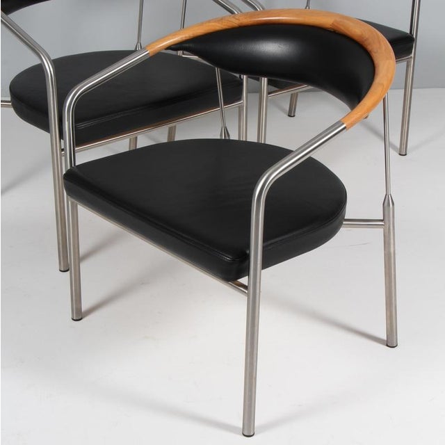 Chairman Armchairs by Henrik Tengler, 2010s, Set of 3 For Sale - Image 6 of 10