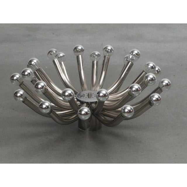 Spage Age Sputnik Crome Ceiling Lamp from Cosack, 1970s For Sale - Image 6 of 9