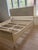 Ethan Allen King Sleigh Bed in good condition. Gardenia Color. Model 3756426