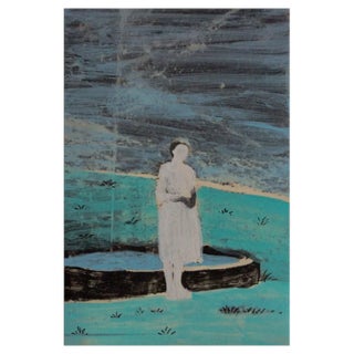 Natia Sapanadze, Black Hands, 2022, Acrylic on Photograph For Sale