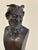Sculpture Depicting a Satyr, 19th Century, Bronze on Marble Base For Sale - Image 5 of 12