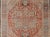 Antique Persian Heriz Rug With Central Medallion in Red and Blue 9'7 X 12'10 For Sale - Image 12 of 16