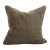 20 x 20 Angora Moss Pillow - Down Insert For Sale