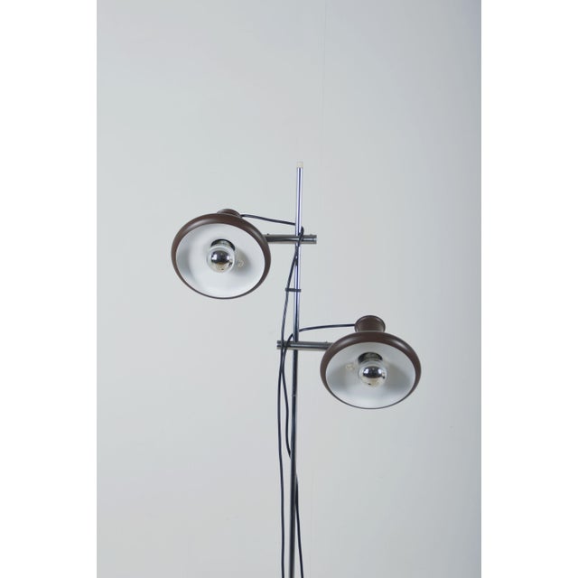 Fog & Mørup Danish Optima 4 Floor Lamp by Hans Due for Fog & Mørup, 1972 For Sale - Image 4 of 11