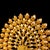 Late 20th Century Vintage Gilt Metal Peacock Figurine With Faux Pearls & Green Stones - 345g For Sale - Image 5 of 9