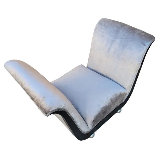 Wood Late 20th Century Art Deco Guglielmo Ulrich Style Scuptural Benches Newly Reupholstered - Pair For Sale - Image 7 of 8