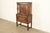 Bernhardt Bernhardt Furniture Antique English Jacobean Carved Oak Bar Cabinet, Circa 1930s For Sale - Image 4 of 16