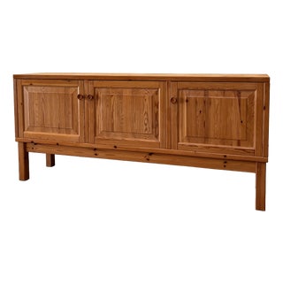 Scandinavian Buffet in Pine, 1960s For Sale