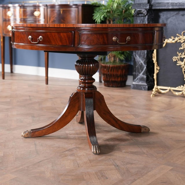 Large Drum Table For Sale - Image 4 of 12