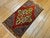 Turkish Vintage Turkish Tribal Prayer Rug, Handwoven Wool Pile, Red Medallion, 2' x 3' For Sale - Image 3 of 12