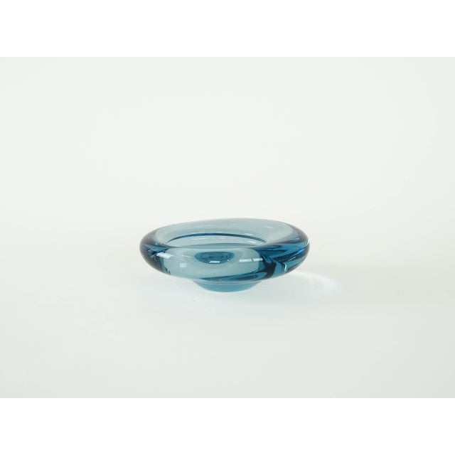 Danish Glass Plate by Per Lütken for Holmegaard, 1960s For Sale - Image 3 of 8