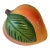 Vintage Small Ceramic Peach, Artist Rendition For Sale