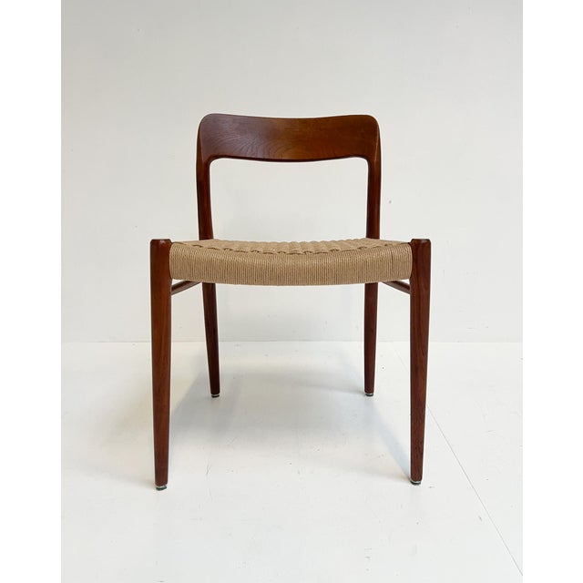 Model 75 Chair by Niels O. Möller, 1950s For Sale - Image 10 of 15