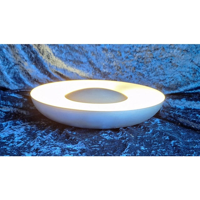1990s Vintage Wall Lamp with Opaque White Plastic Shade from Philips, 1990s For Sale - Image 5 of 8