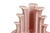 Fiesta Rose Tripod Candlestick Holders by Homer Laughlin, a Pair For Sale - Image 4 of 6